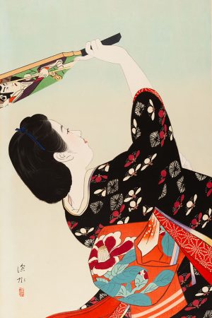 Poster "Battledore", Shinsui Ito