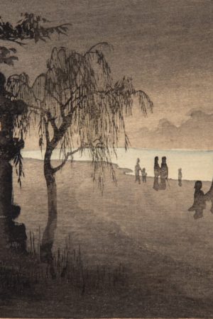 Poster "La sera sul laghetto Shinobazu", Yamamoto Shoun