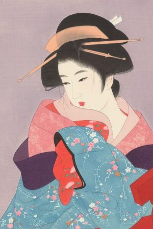 Poster "Michitose", Shinsui Ito