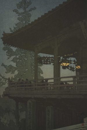 Poster "Sera a Nara", Yoshida Hiroshi