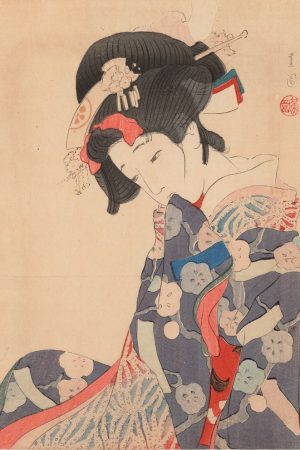 Poster "Late Taisho beginning of Showa", Ikeda Shoen